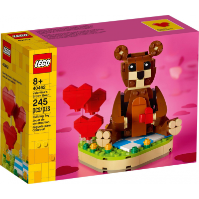 LEGO CREATEUR EXCLUSIF L'ours brun de la Saint-Valentin 2021